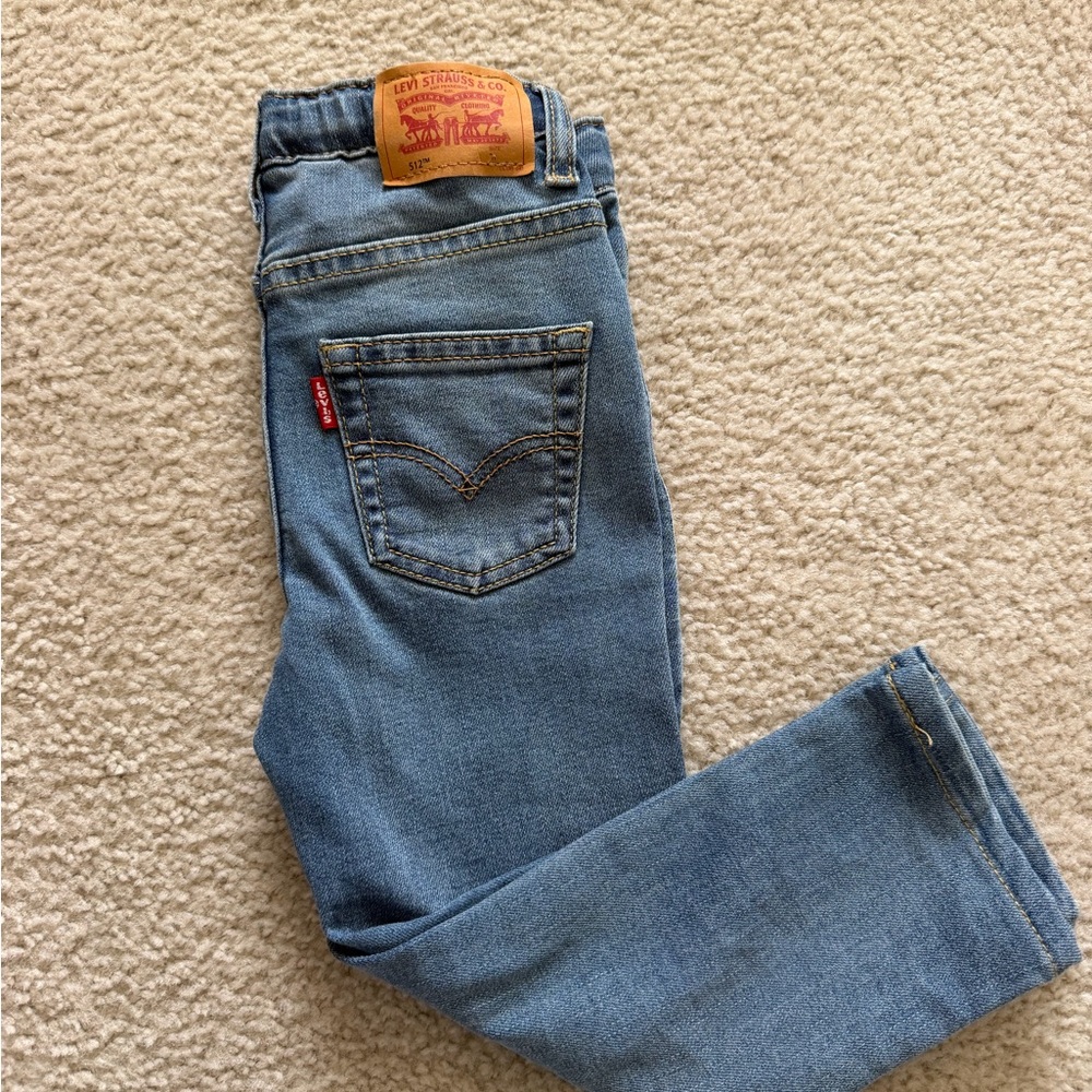 Levi's Men's Light Blue Slim Straight Jeans